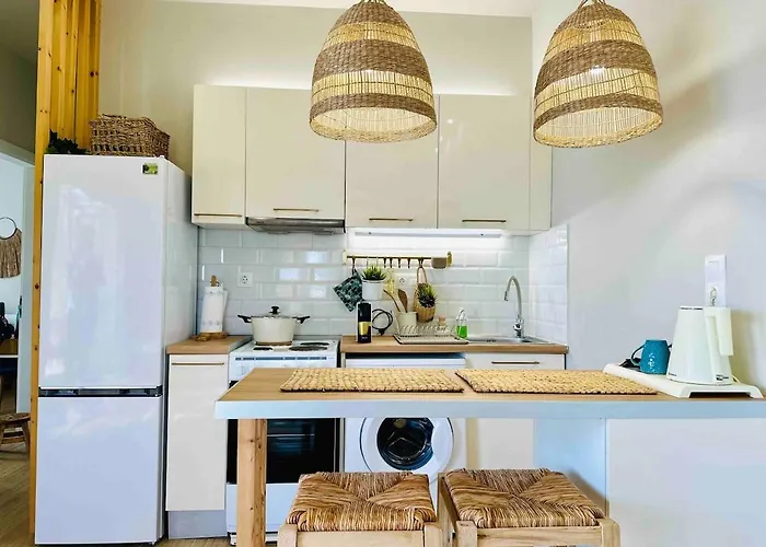 Boho Nomad Seaview Detached House Vakantiehuis Analipsis (Messinia)